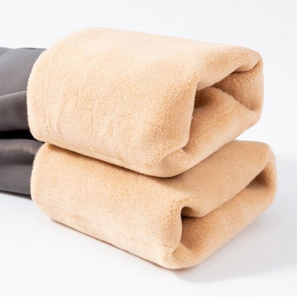 đ„LAST DAY 50% OFFđ„ Flawless Legs Fake Translucent Warm Plush Lined Elastic Tights