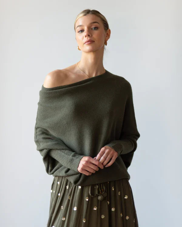 🔥LAST DAY 50% OFF🔥 Asymmetric Draped Jumper