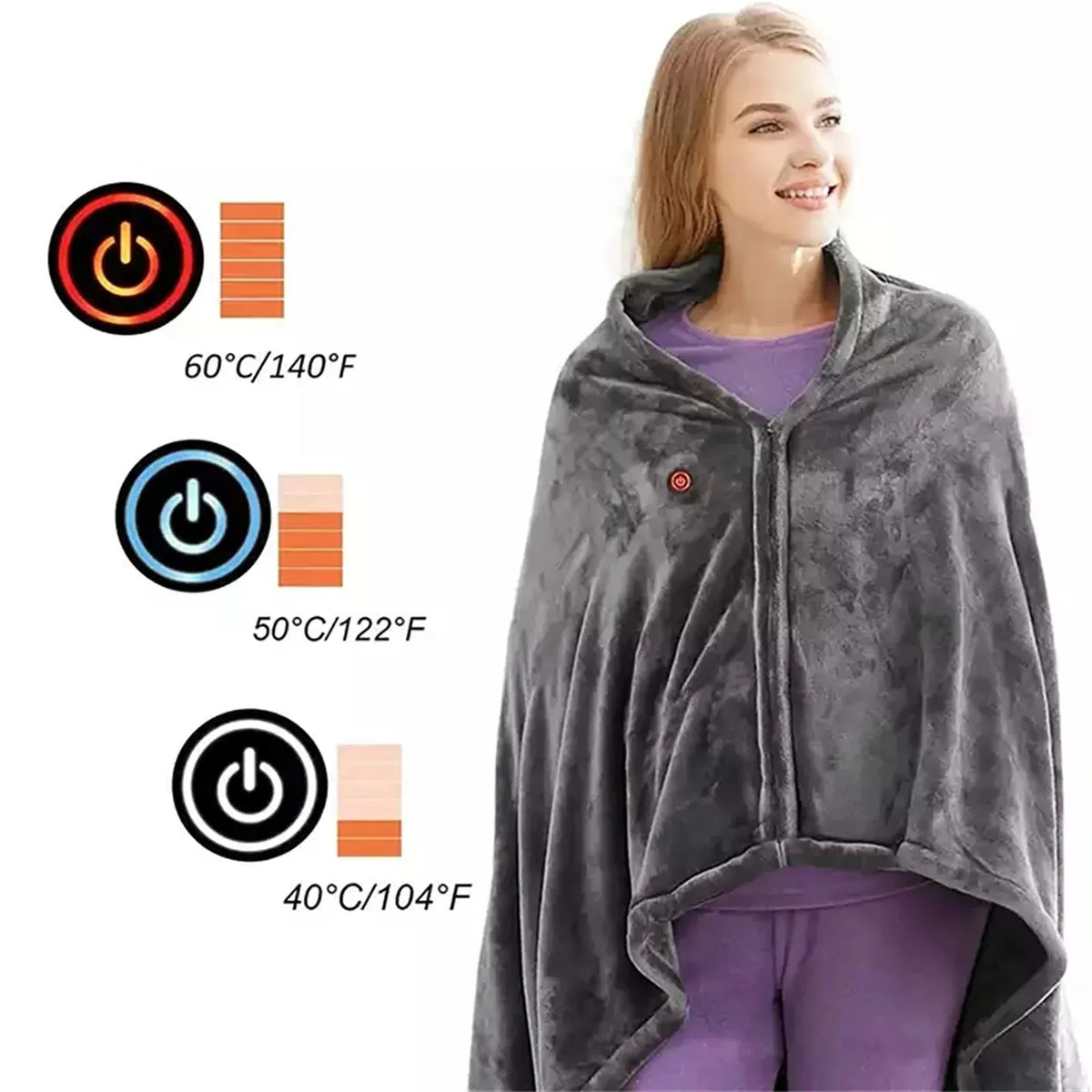 🎁LAST DAY 50% OFF🔥 Heated Blanket Sweater