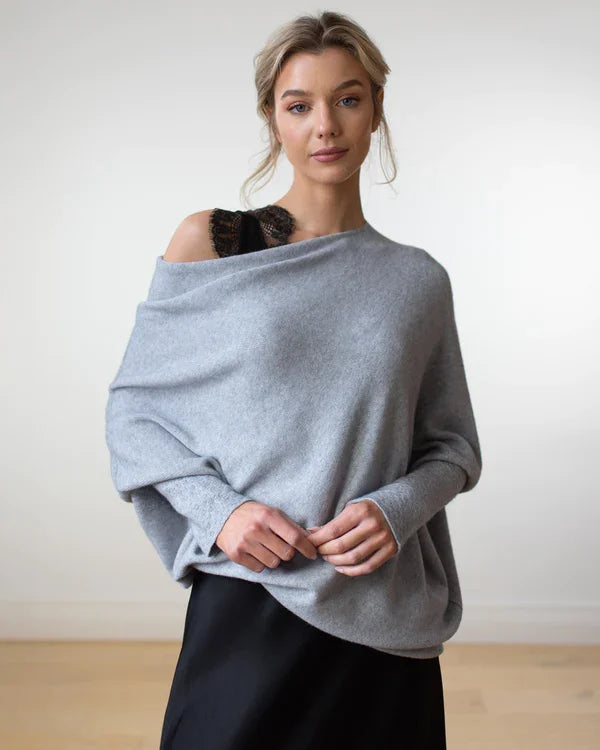 🔥LAST DAY 50% OFF🔥 Asymmetric Draped Jumper