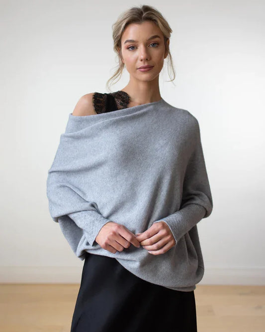 🔥LAST DAY 50% OFF🔥 Asymmetric Draped Jumper